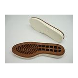 Dual Color TPR Shoe Sole Material , TPR Sole Full Form Wear Resisting