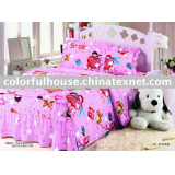 cotton baby bedding set/bed spread/bed sheet