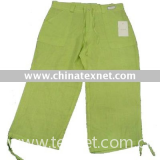 ladies' casual washed short pants