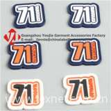 Silicone Rubber Clothing Logo Patch