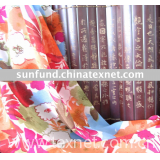 printed silk fabric