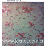 Embroidered Lace Fabric For Umbrella (S8070)