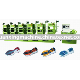 Rubber sole automatic hydraulic machine