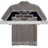 Harley Davidson Men's Short Sleeve Colorblocked Garage Shirt 99136-10VM, HD shirt 99136-10vm.
