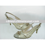 Genuine Leather Fashion Lady Sandals of Top Material