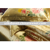 Hand-Painted Silk Bedding Set