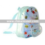 3D lenticular cartoon adhesive PVC schoolbag