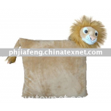 lion cushion with head