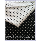 Printed cloth with small dot 
