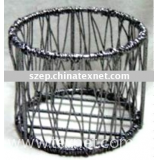 mini round wirecraft basket, wire tray 3-1/2''