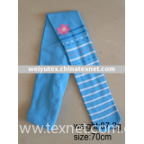 blue children's cotton tights
