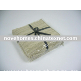 Jacquard/Printed/Yarn-Dyed/Mirofiber//Mink/Bamboo//Soybean/Cotton/Wool/Cashmere/Acrylic Throw Blanket