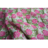 crepe chiffon rose flower fabric