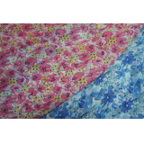 floral printed chiffon fabric/15D velvet printed dress fabric chiffon