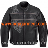 Harley-davidson Men's T-3 Leather Jacket 97073-11vm