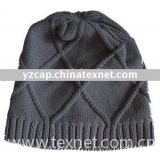 fashion jacquard knitted hat