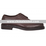 Casual fashionleather shoe made of very calf leather purely Handmade that is comfortable and high-grade in china for MAN