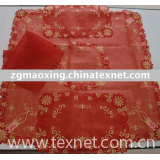 Christmas table cloth,topper,a set