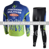 Long sleeve Merida Cycling wear bicycle jersey and long pant