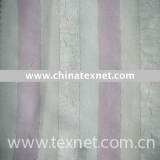 stripe metallic yarn curtain fabric F-6