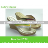 ladies leather slipper