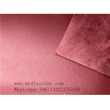 2016 hotsales good quality PVC suede leather for shoes and bags