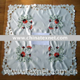 polyester embroidery table cloth