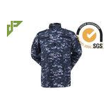 Dark Digital Ocean Military Camouflage Uniforms Tear Resistant For Army Combating / Duty
