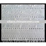 100%cotton embroidery trimming lace