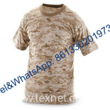 Solid Color Camouflage Military T-Shirt for Army Police Wear