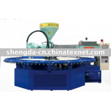Automatic Rotary Plastic Shoe Direct Injection  Molding  Machine