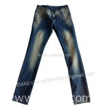 Fashion Lady's Jeans, Fashion Denim Ladies Jeans with 100% Cotton Fabric
