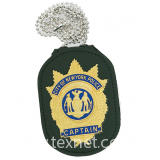 Leather Belt Clip Badge Holder, Badge Holder Wallet