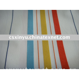 Cotton/spandex yarn-dyed fabric