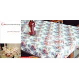 RNPT Printed Table Cloth with Woven Backing