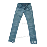 Lady's Fashion Jeans. High Quality Jeans Jacket Skirt Pants of Specialized Manufacturer for Men Women Children