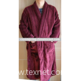 Fleece Bath Robe