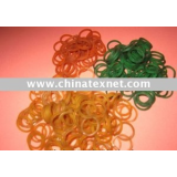 colorful elastic rubber band