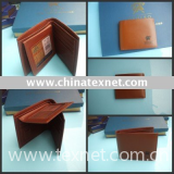 leather wallet with zipper