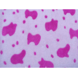 Printed velveteen fabric for children's clothes