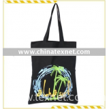 2010 New Eco- friendly black cotton tote bag