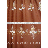 polyester embroidery door curtain