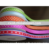 printed grosgrain ribbon