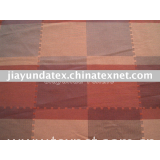 yarn dyed curtain jacquard polyester fabric
