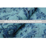 Silk Yoryu 5.5mm Print fabric