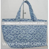 Tote Bag shopping bag laminated cotton - W1109