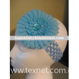 Daisy flowers headband & crochet headbands