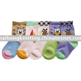 Socks Packing With Plastic Bag And Cartons