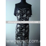 Hot! Embroidery Chiffon Women's Dress