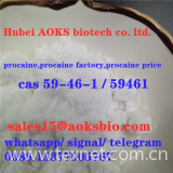 lowest price for cas 59-46-1 from AOKS factory,sales15@aoksbio.com
